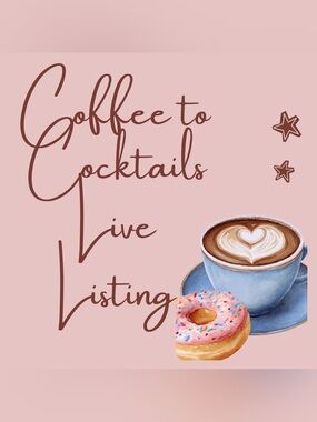Congrats on this ☕️ Coffee to Cocktails 🍸 cutie!
